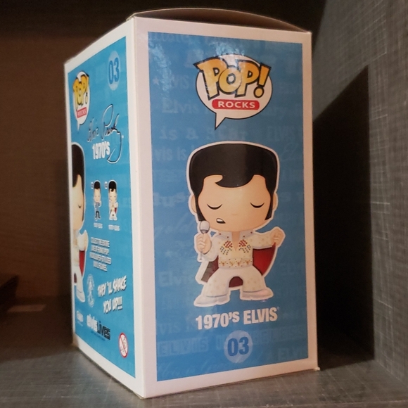 Funko Pop! 1970's Elvis Presley Vinyl Figure - Picture 5 of 8